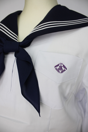 名西高校 セーラー服（トンボ） 夏(半袖)｜mic ミック 徳島藍住店 石井店