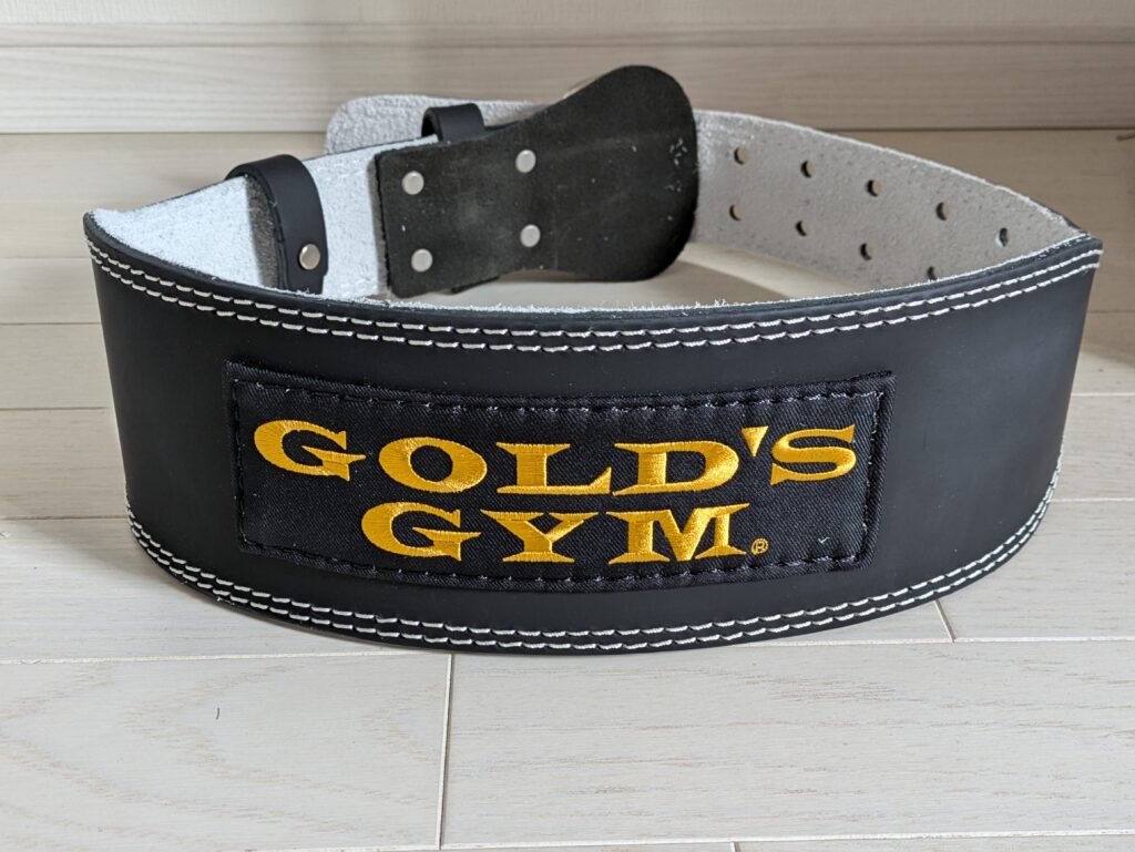 GOLD'S GYM ゴールドジム トレーニングパワーベルト XL ブラウン