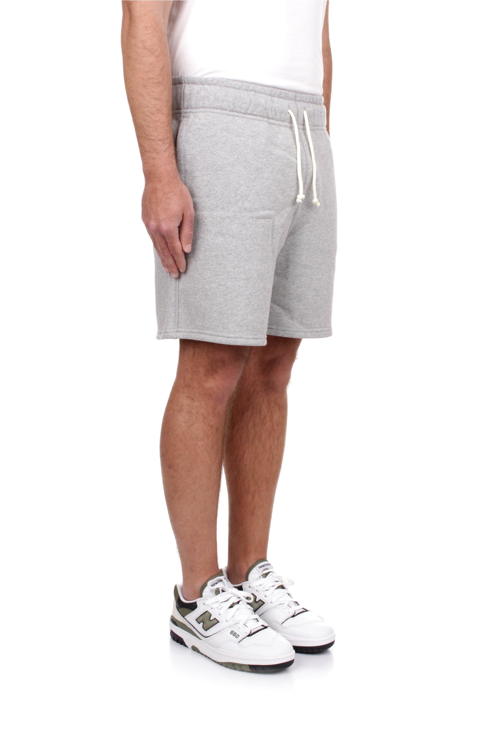 NEW BALANCE CORE SWEAT SHORTS ATHLETIC GREY – Michi D'Amato