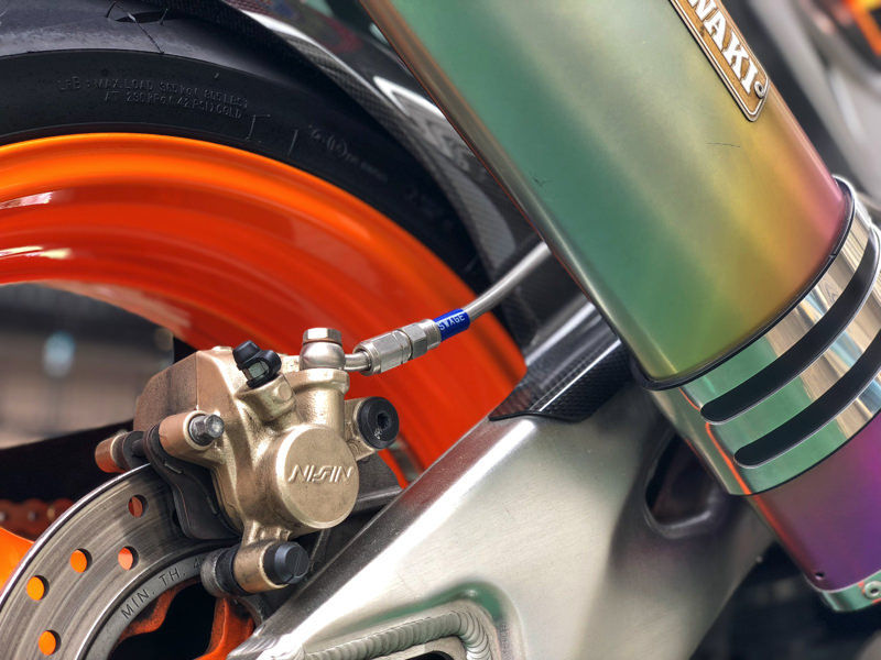 145,000km走ったCBR1000RR(SC59)のブレーキキャリパーオーバーホールの