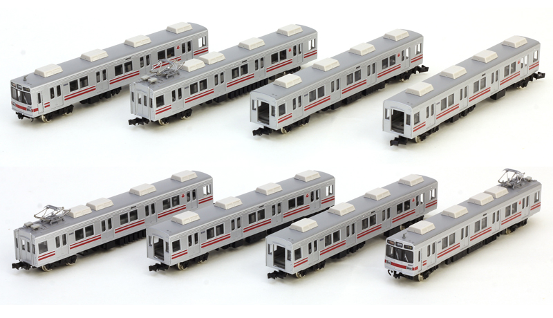 東急8590系 東横線 8両編成セット(動力付き) | グリーンマックス 4357