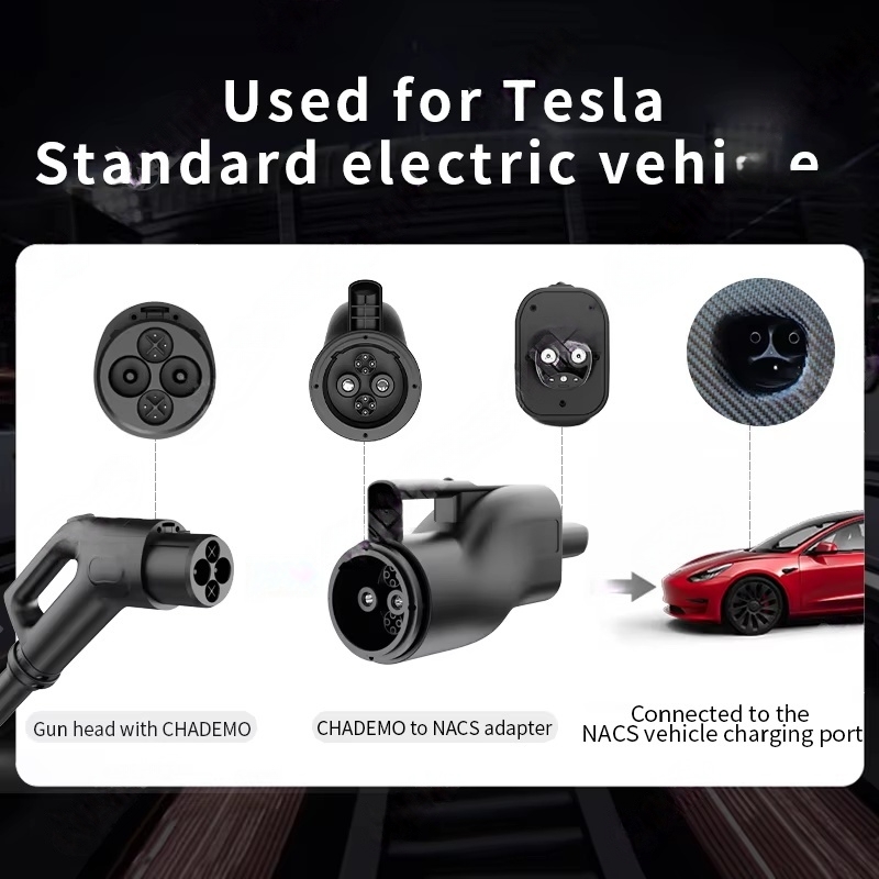 China CHAdeMO Tesla Adapter EV Converter DC Fast Charging Network