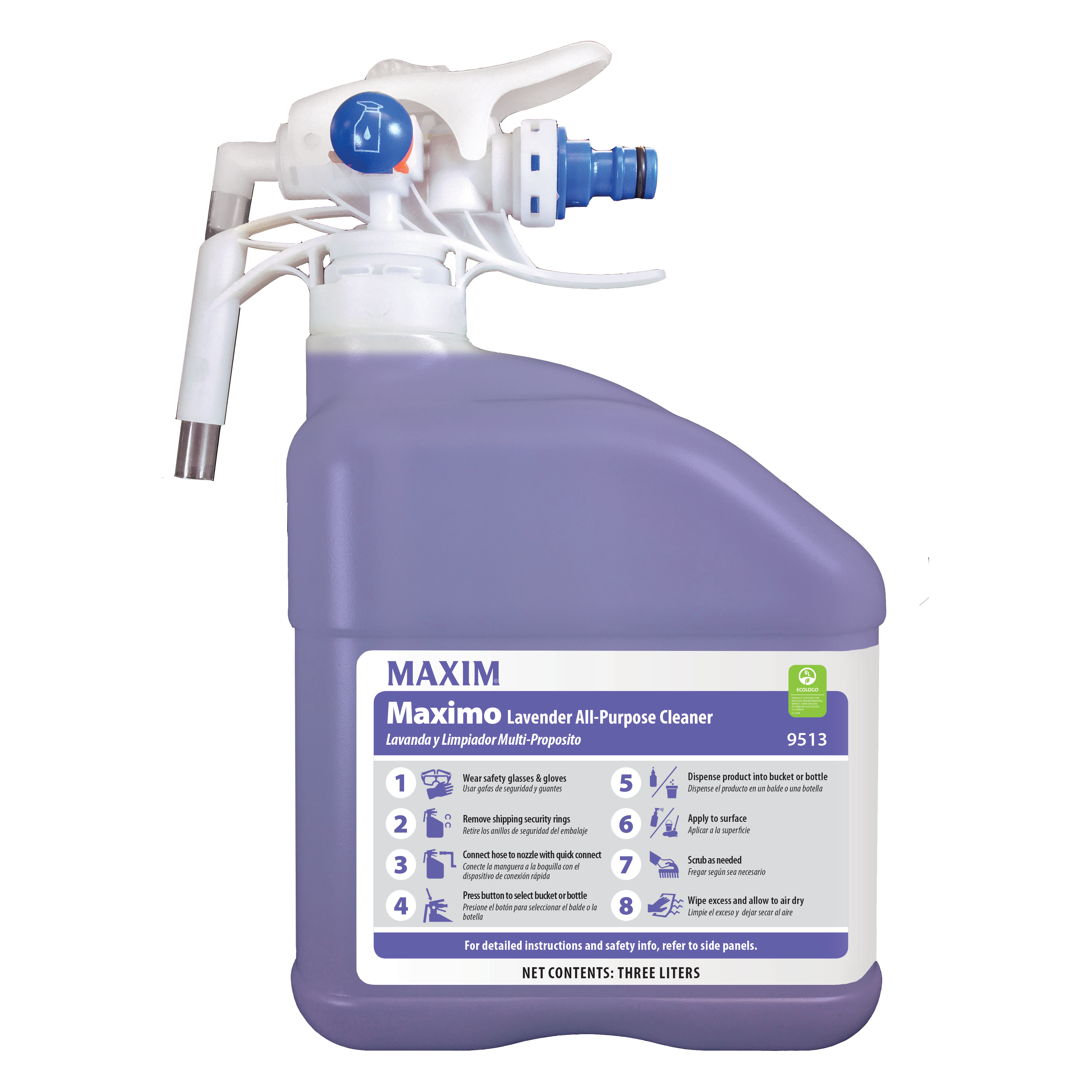 Maximo Lavender All Purpose Cleaner - Midlab, Inc.