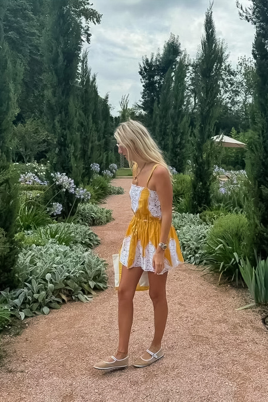 Brielle Falcon Embroidery Mini Dress - Passionfruit – Miguelina