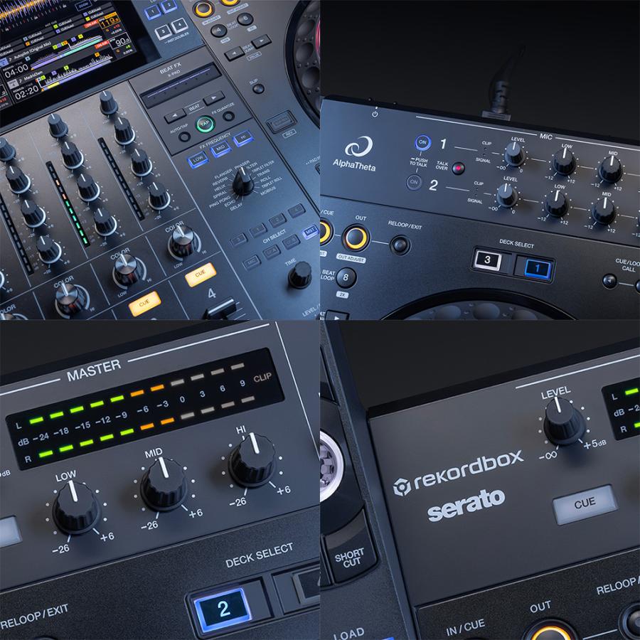 AlphaTheta オールインワンDJシステム XDJ-AZ + ダストカバー 【 XDJ