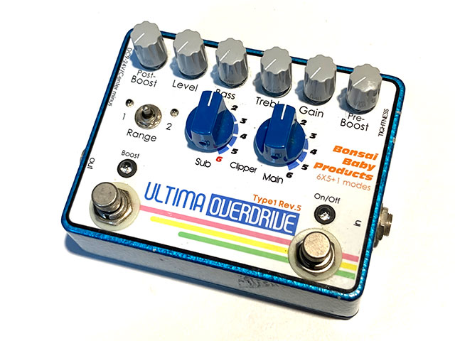ULTIMA OVERDRIVE Type-1 Rev.5: エフェクター｜三木楽器公式通販サイト