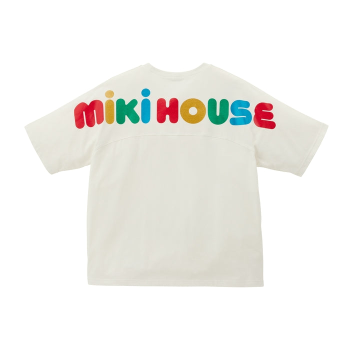 バックロゴ半袖Tシャツ（大人用） – ミキハウスオフィシャルサイト