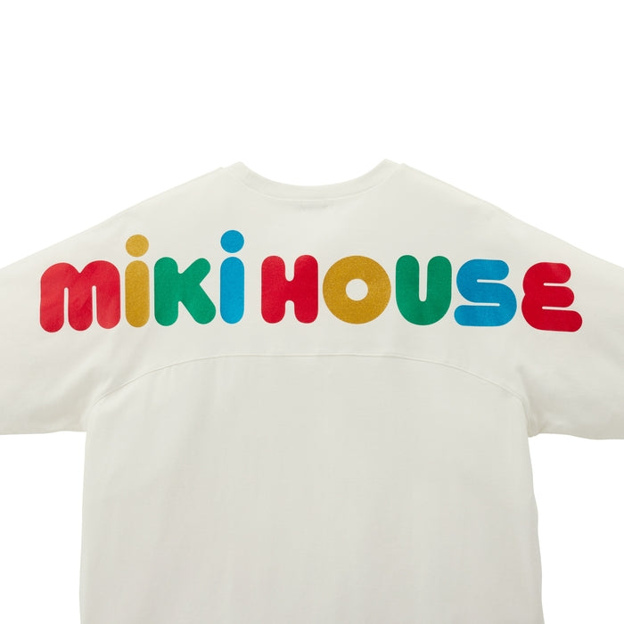 バックロゴ半袖Tシャツ（大人用） – ミキハウスオフィシャルサイト