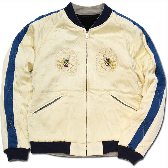 東洋スカジャン・港商SPECIAL EDITION「WHITE EAGLE×ROARING TGER