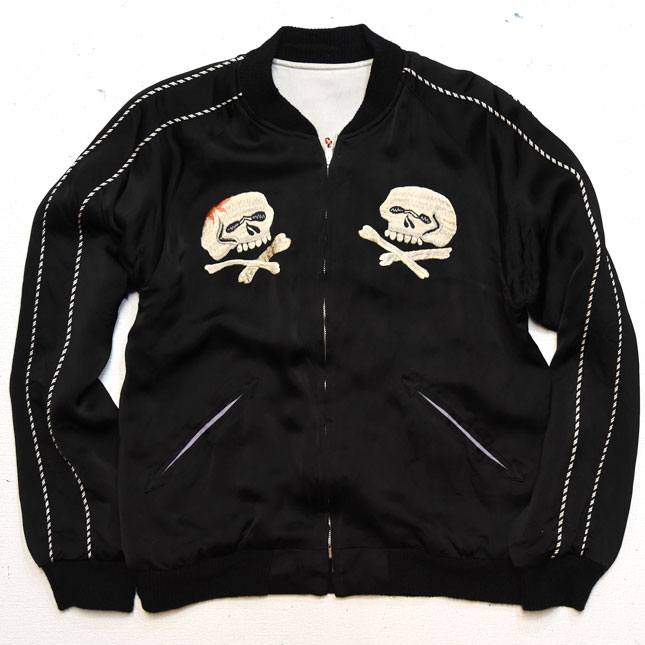 テーラー東洋スカジャン・港商SPECIAL EDITION「BLOODY SCULL」NO-867