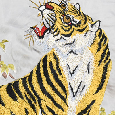 東洋スカジャン・港商SPECIAL EDITION「ROARING TIGER×EAGLE」NO-881