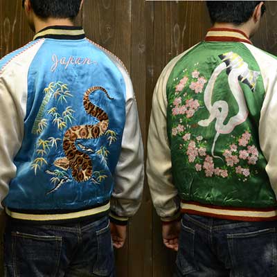 テーラー東洋スカジャン・港商 SPECIAL EDITION「蝮×白蛇」スペシャル