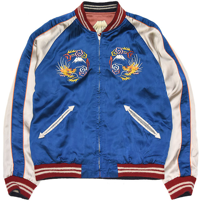 東洋スカジャン・港商SPECIAL EDITION「JAPAN MAP×EAGLE PRINT」NO-939