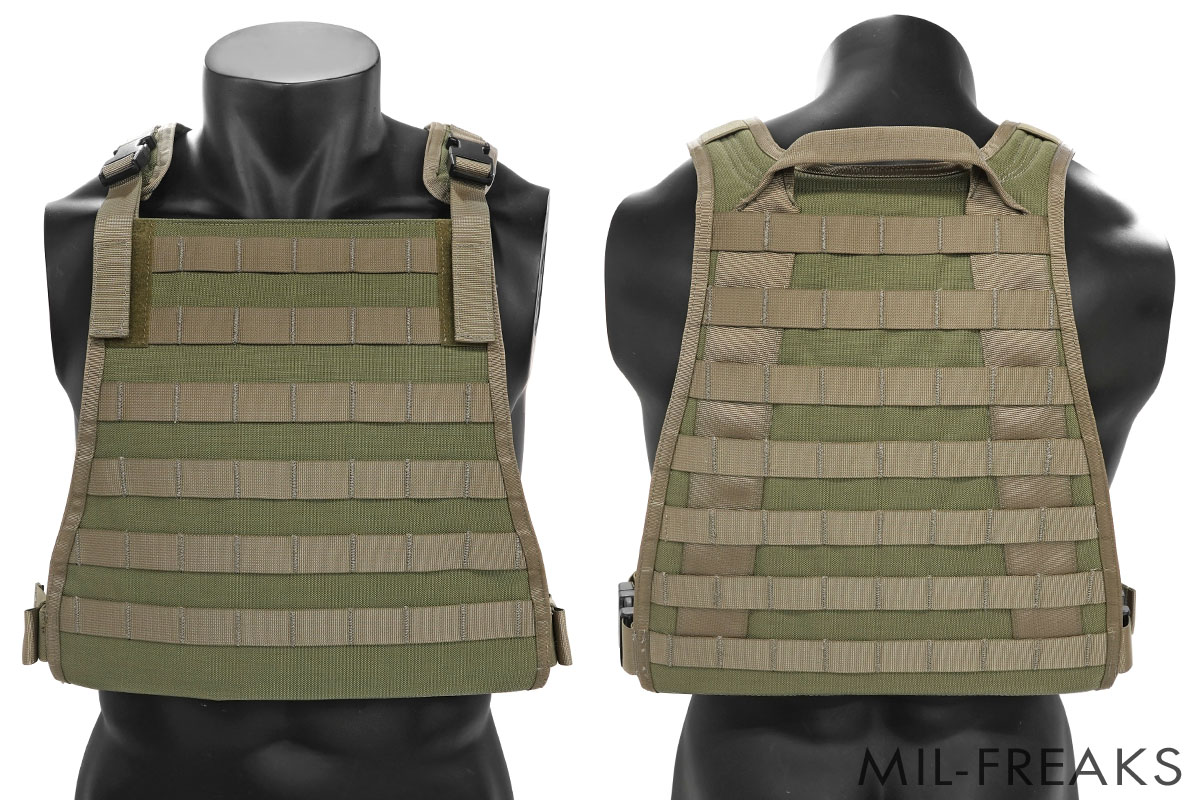 SHEKKIN GEARS Eagleタイプ MLCS MBSS プレートキャリア カーキ