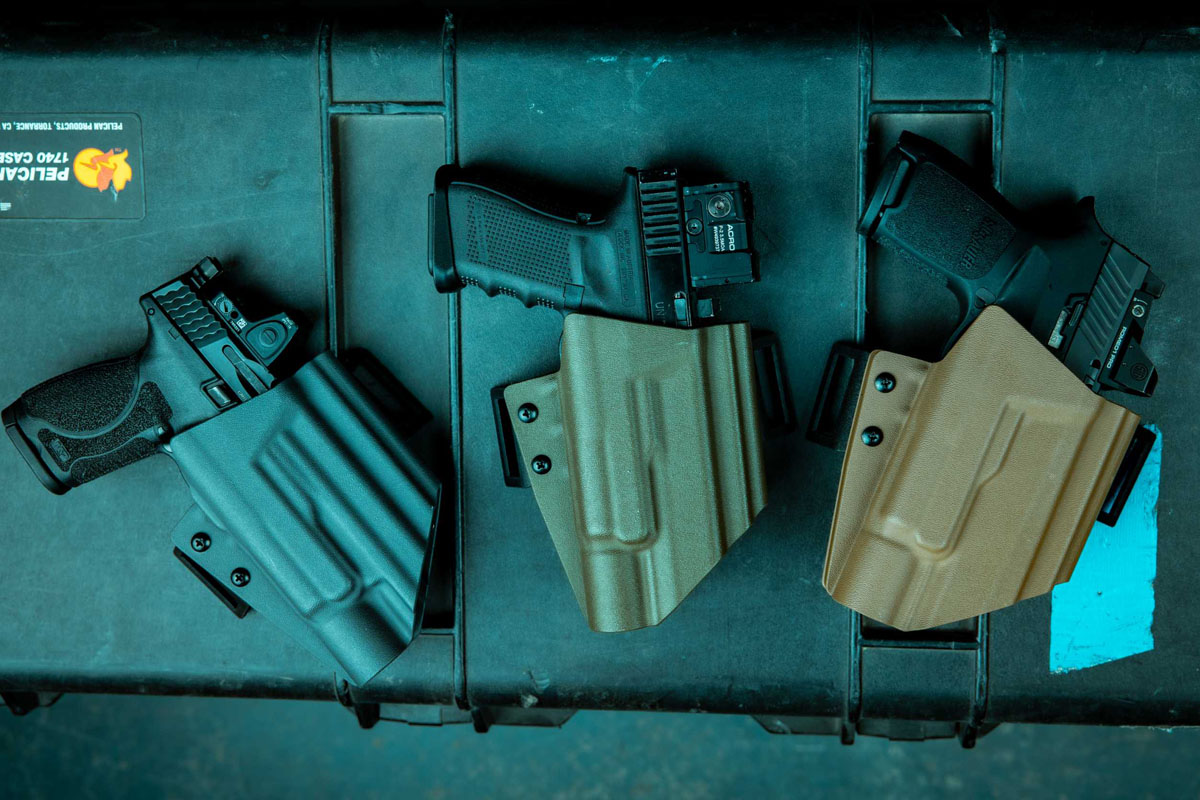 T.REX ARMS Light-Compatible Ironside ホルスター Wolverineブラウン