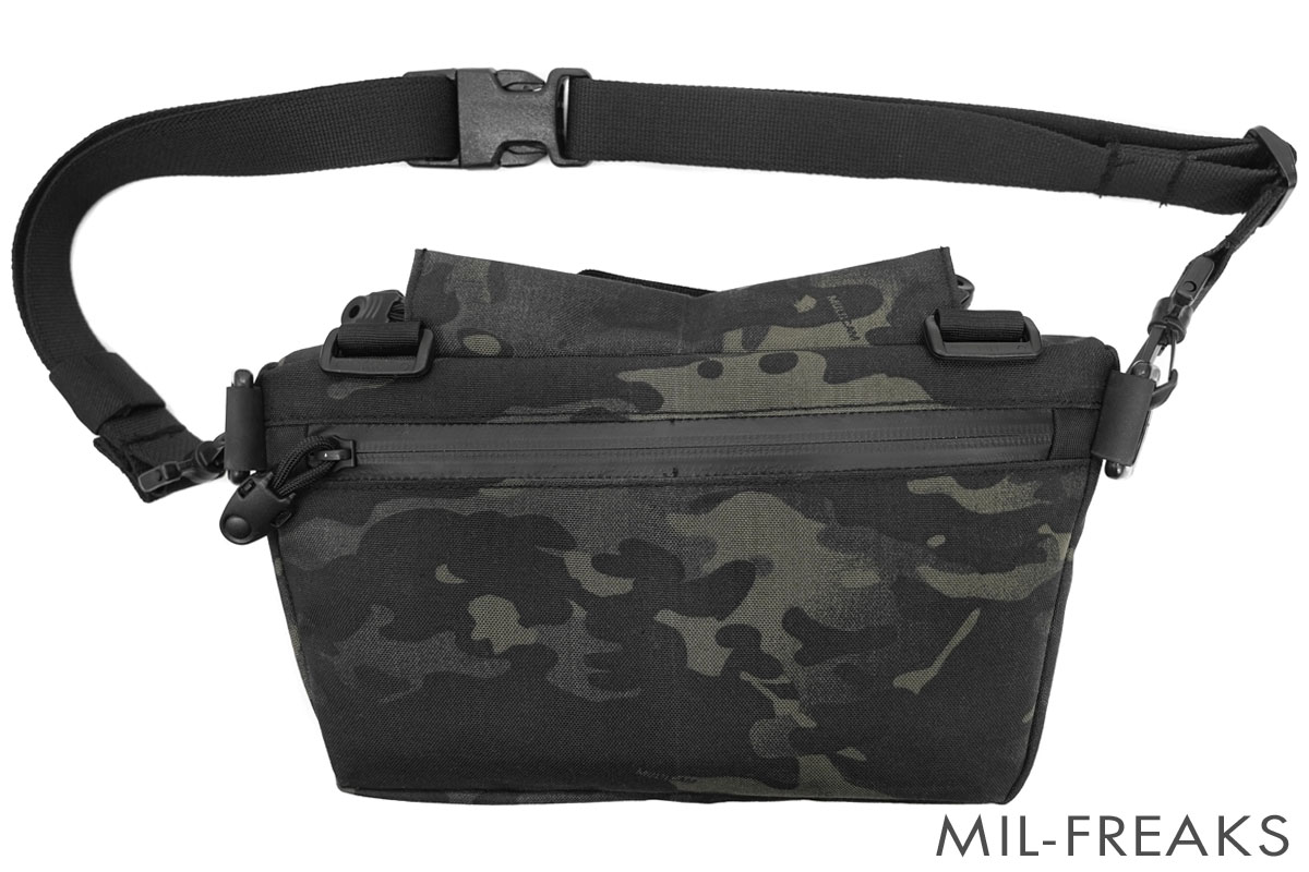 x115xTAYLOR HANGER POUCH TWIN ZIP ショルダー/ハンガーポーチ