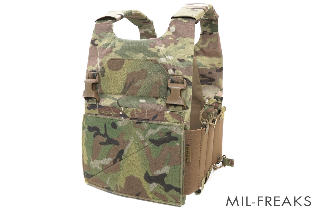 TREXARMS AC1 プレートキャリア マルチカムアリッド Sサイズ T.REX