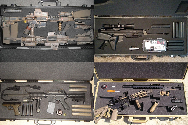 PELICAN 1720 ハードケース 純正フォームセット ブラック