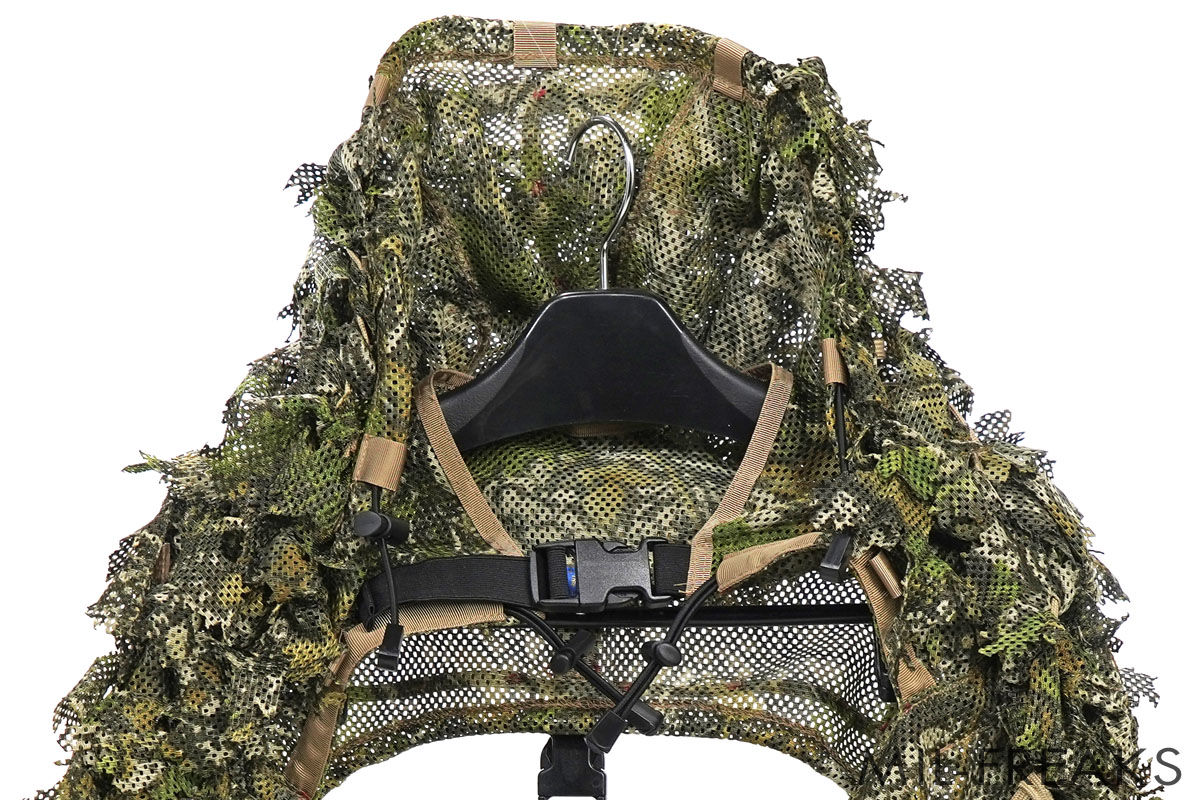 IHI Assault Ghille ショート ギリーフード リーフカモ │ ミリタリー