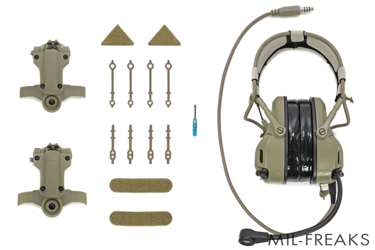 TAC-SKY Ops-Coreタイプ AMPヘッドセット ARCレールアダプターセット