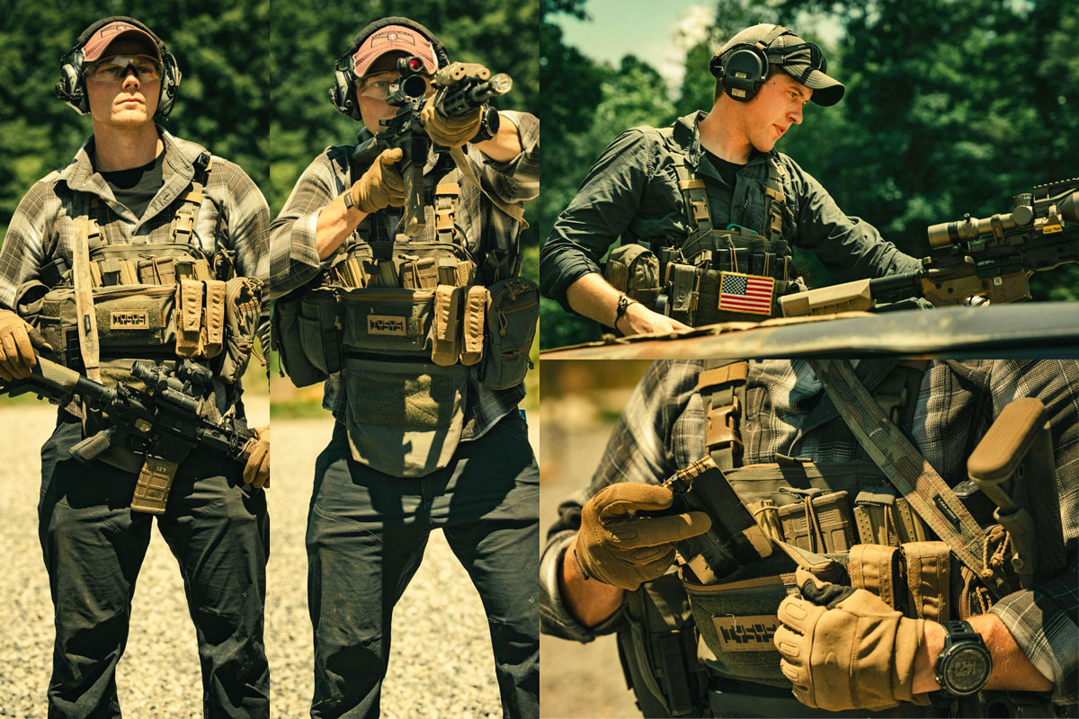 T.REX ARMS TRAAP チェストリグ レンジャーグリーン │ ミリタリー