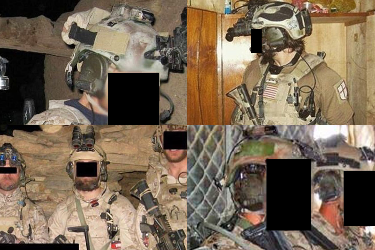 SHEKKIN GEAR DEVGRU HALOマスクホルダー + NVG ヘルメットランヤード