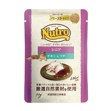 ニュートロ デイリーディッシュ シニア チキン&ツナ ペーストタイプ