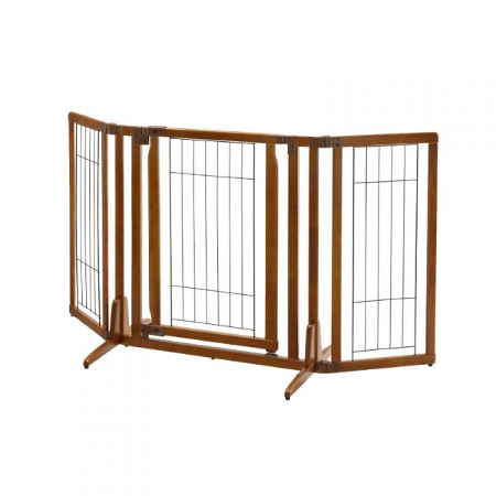 リッチェル 木製おくだけドア付ペットゲート H 【送料無料】｜みんなの