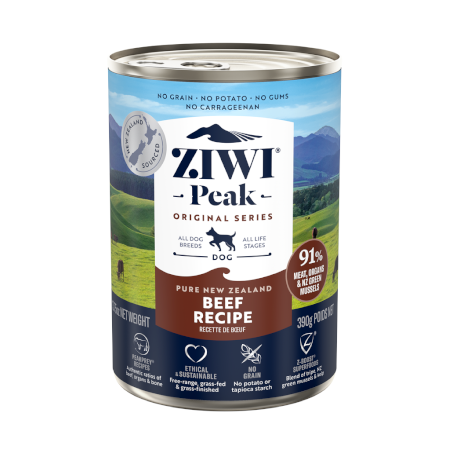 ジウィピーク ドッグ缶 グラスフェッドビーフ｜みんなのペット健康専門店