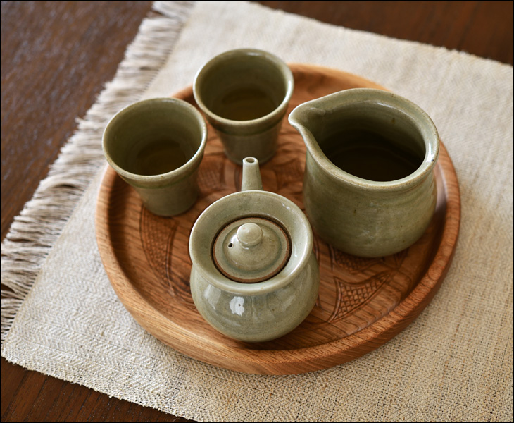 まゆみ窯 ご飯炊き土鍋 呉須 ｜ みんげい おくむら （日本と世界の民芸）