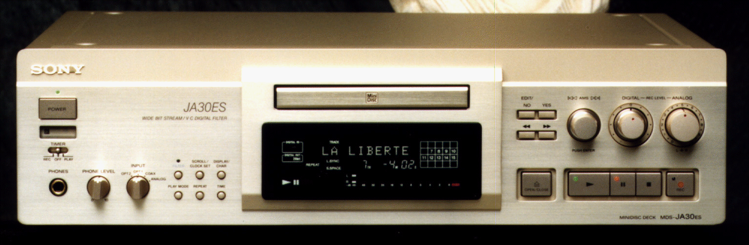 MD Community Page: Sony MDS-JA30ES