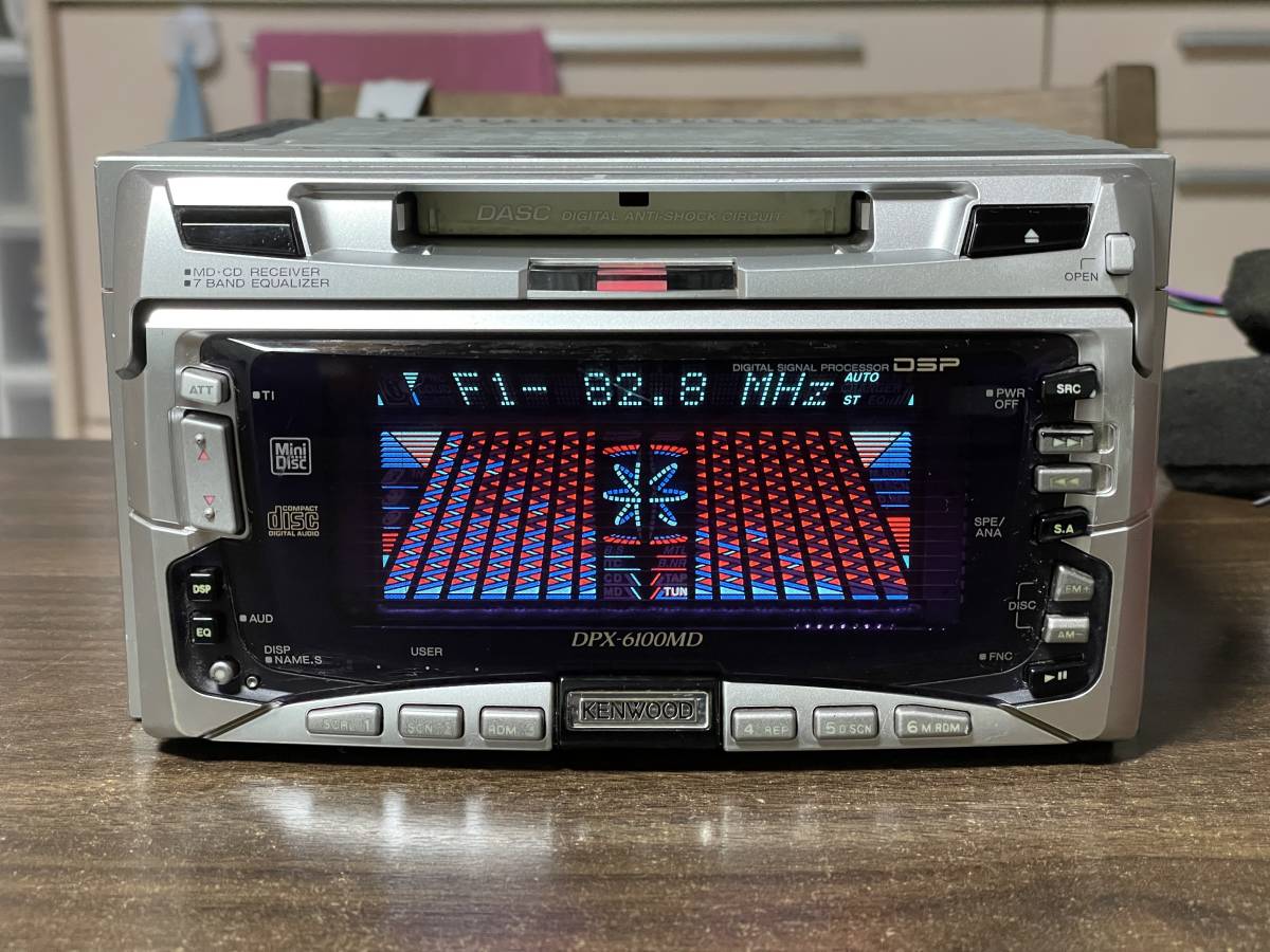 KENWOOD DPX-6100MD ヘッドユニット. (243) KENWOOD DPX-6100MD ヘッド