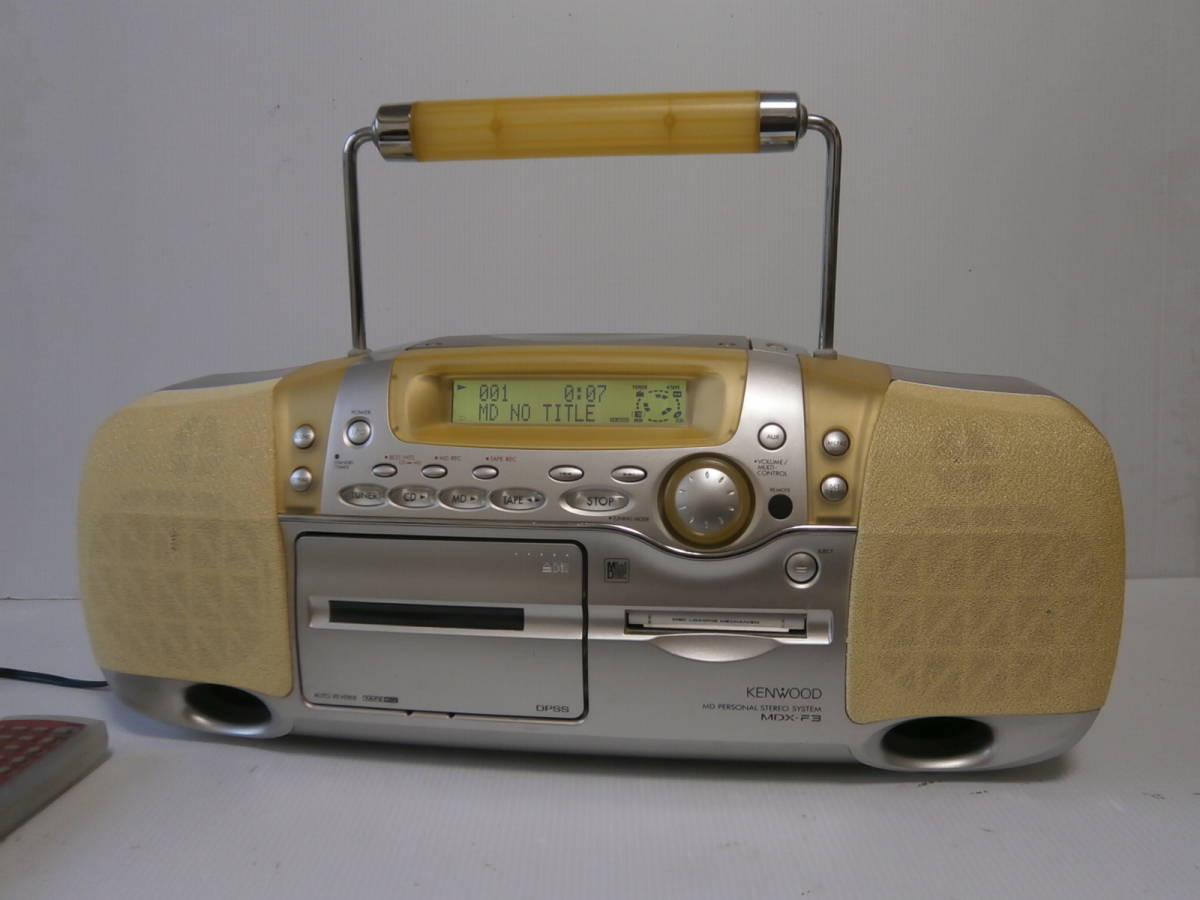 Kenwood MDX-F3 [MiniDisc Wiki]