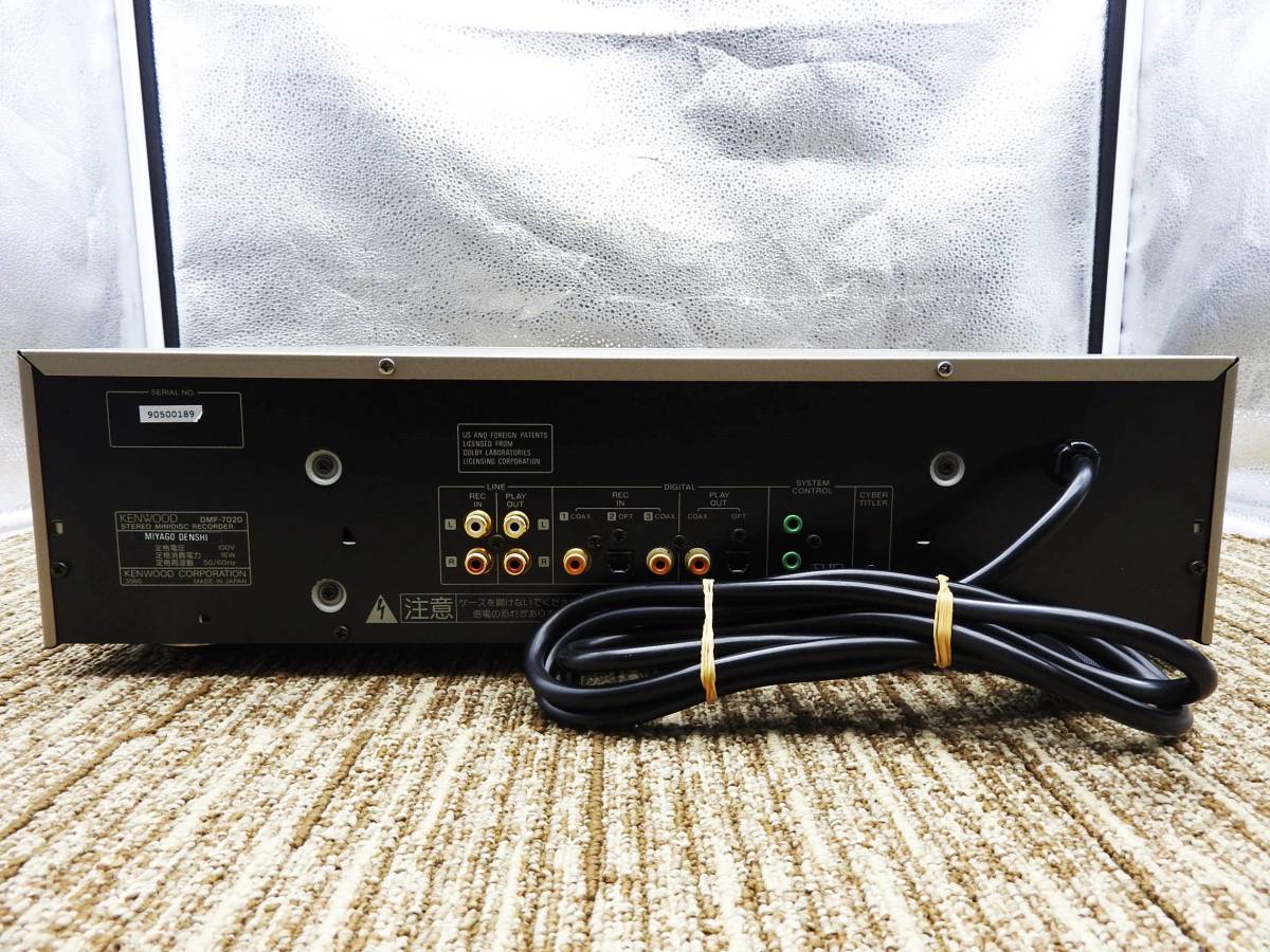 KENWOOD ケンウッド DMF-7020 高級MDデッキ KENWOOD ケンウッド DMF