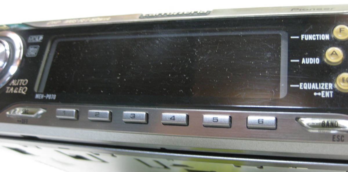 Pioneer DEH-P070 ヘッドユニット 希少 Pioneer Carrozzeria DEH-P070