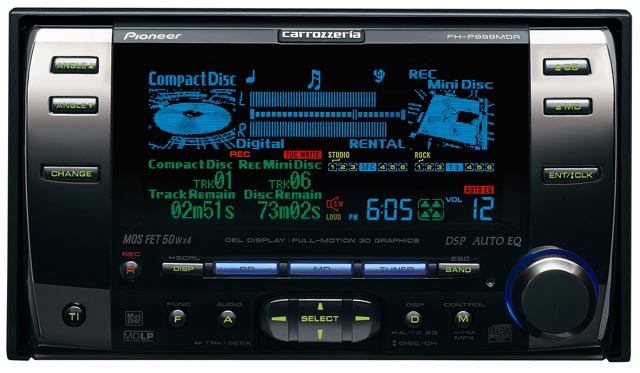 Pioneer FH-P999MDR [MiniDisc Wiki]