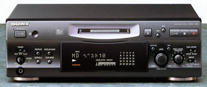 Sony MDS-S39 [MiniDisc Wiki]