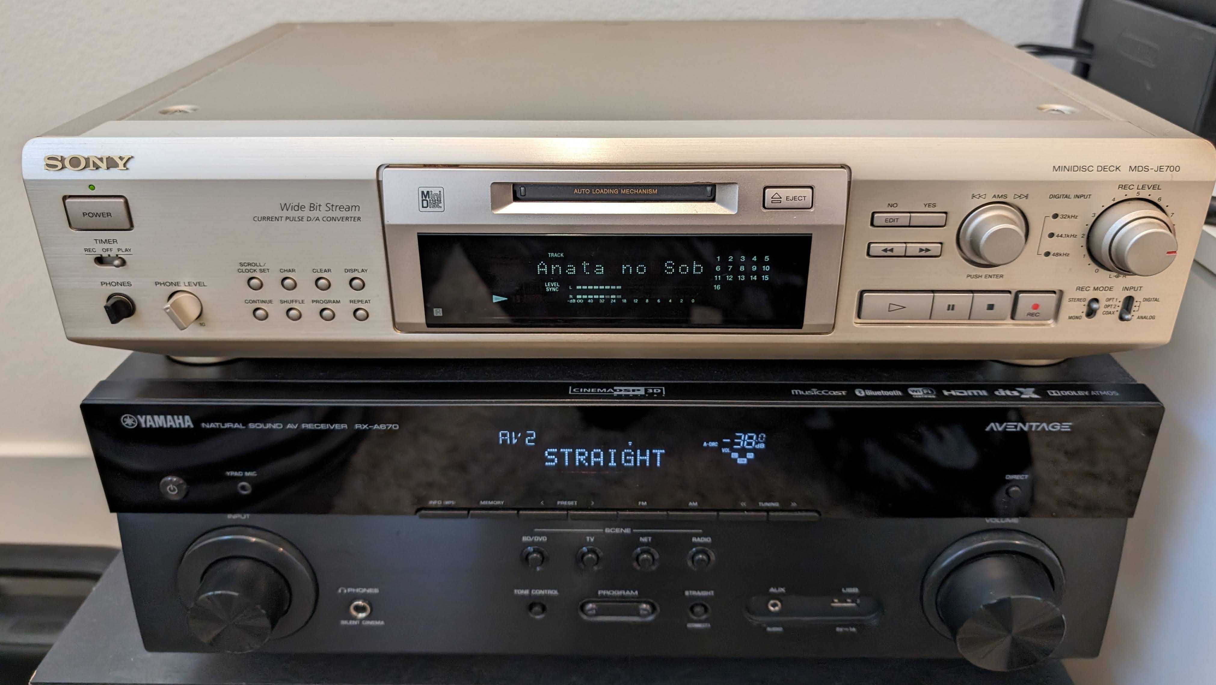 Sony MDS-JE700 [MiniDisc Wiki]