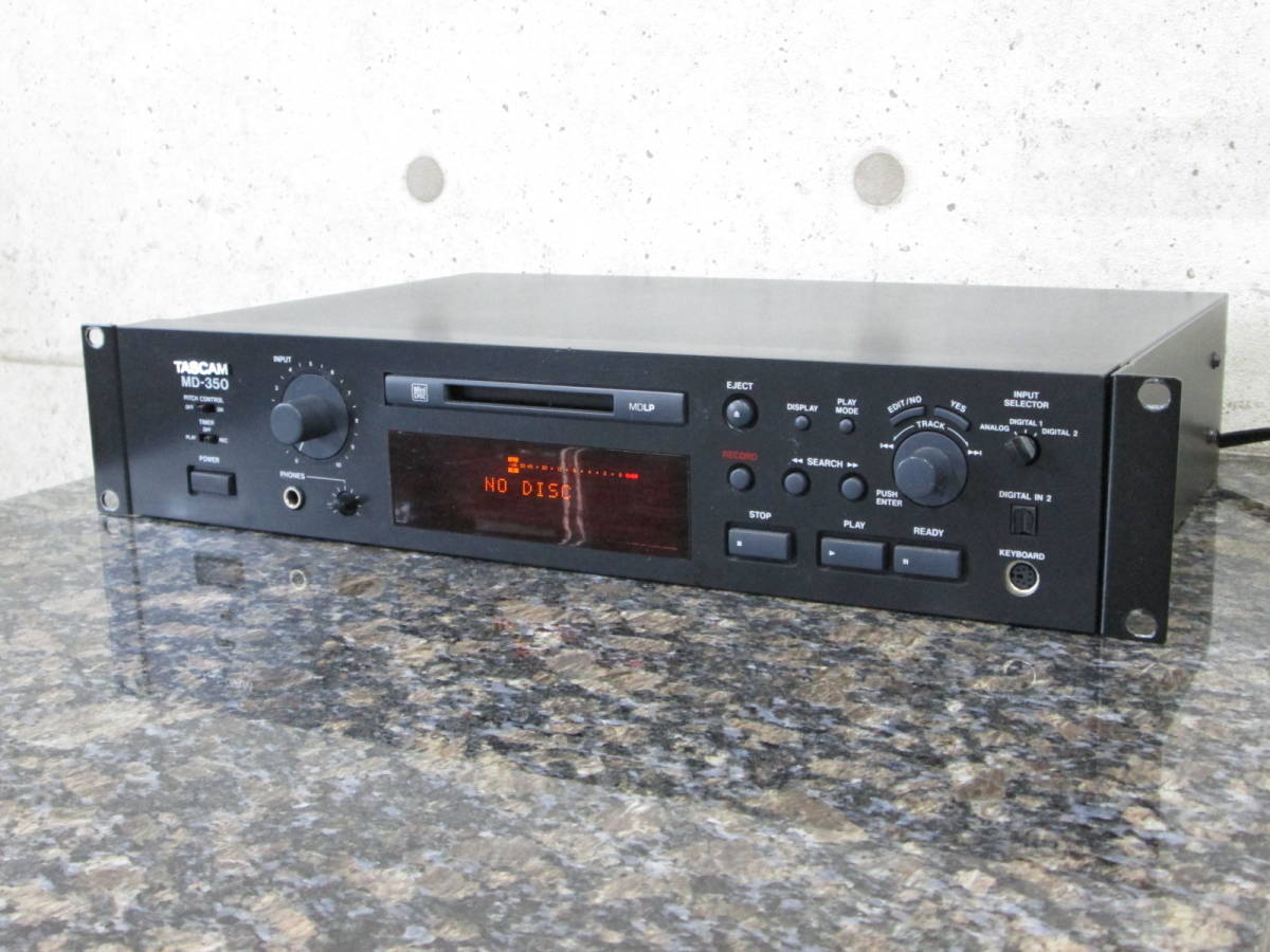 TASCAM MD-350 [MiniDisc Wiki]