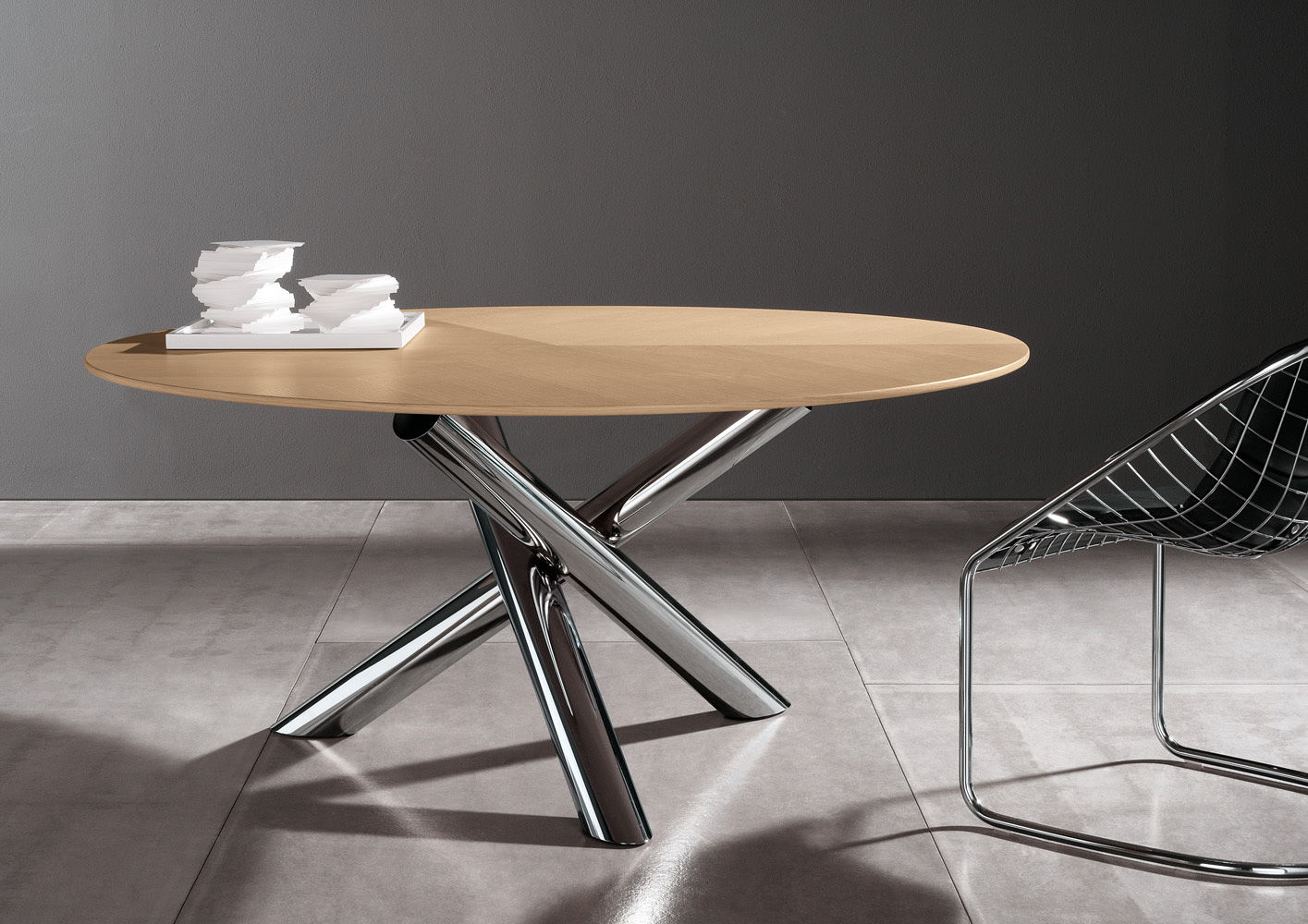 フェレルminotti VAN DYKE ダイニングテーブル フェレル様専用minotti