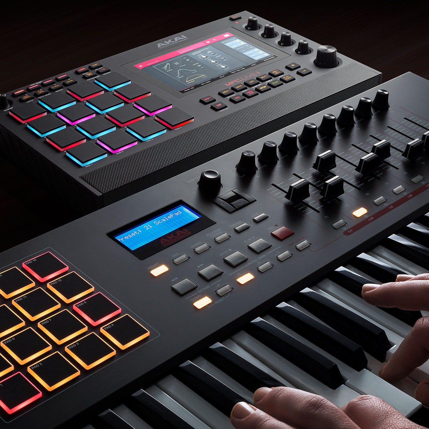 AKAI professionalが「MPC LIVE II」発売！モニタースピーカー内蔵の