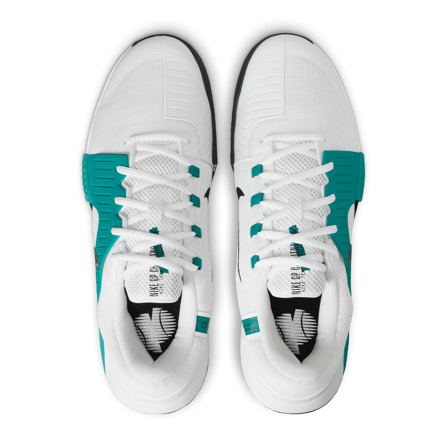 Nike Zoom GP Challenge 1 HC Men's Tennis Shoes - White/Black