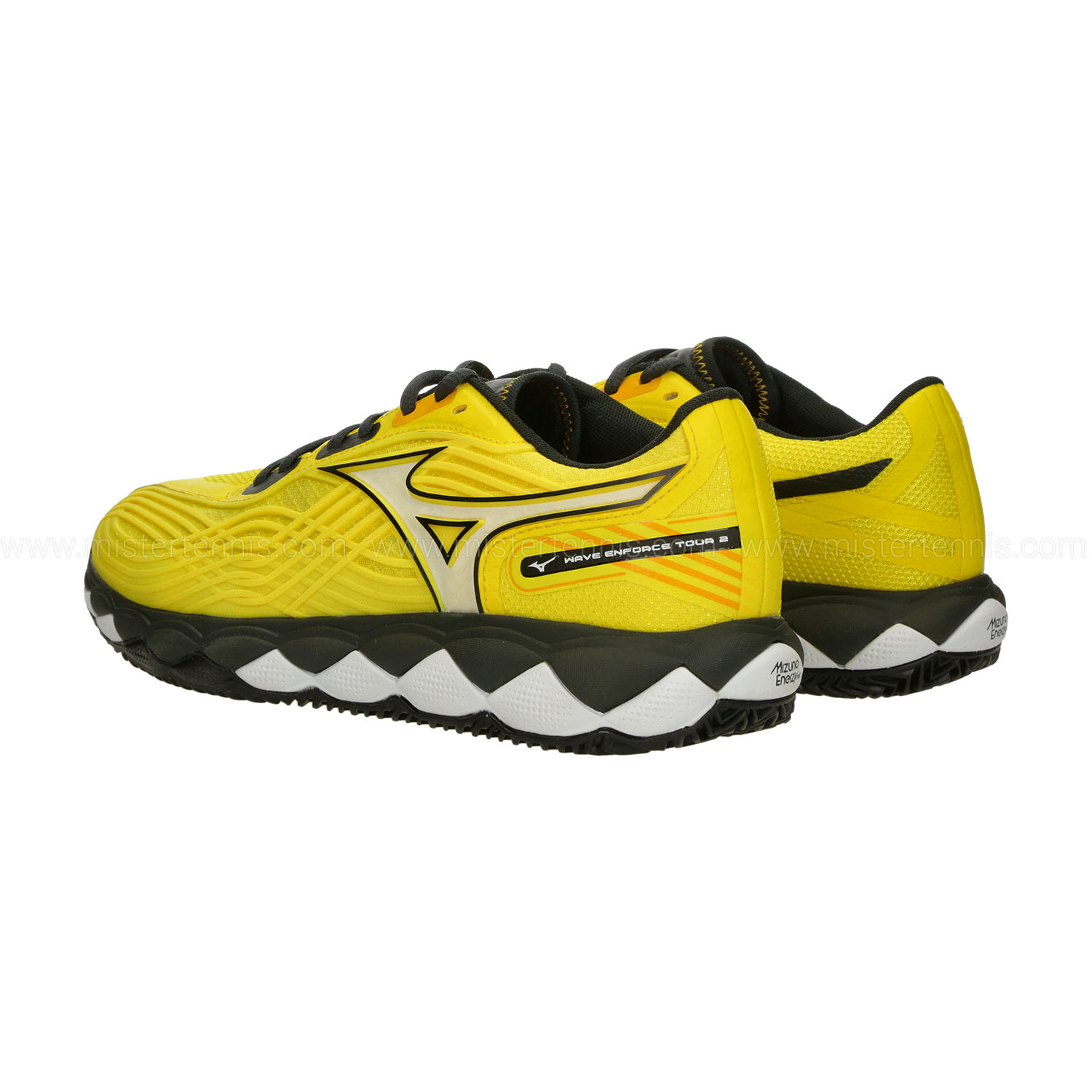 Mizuno Wave Enforce Tour 2 Scarpe da Padel Uomo - Vibrant Yellow