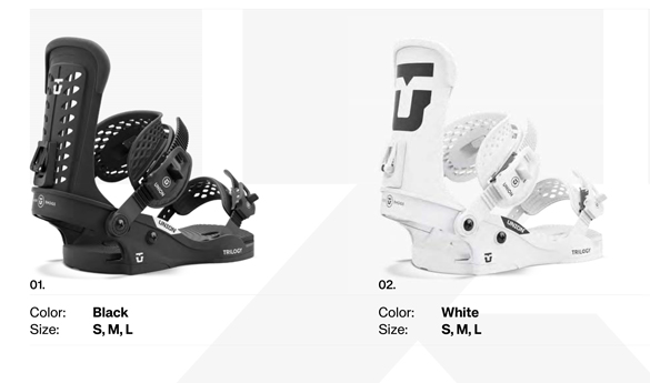 24-25 UNION(ﾕﾆｵﾝ)・TRILOGY CLASSIC [BLACK,WHITE] ≪商品一覧≫