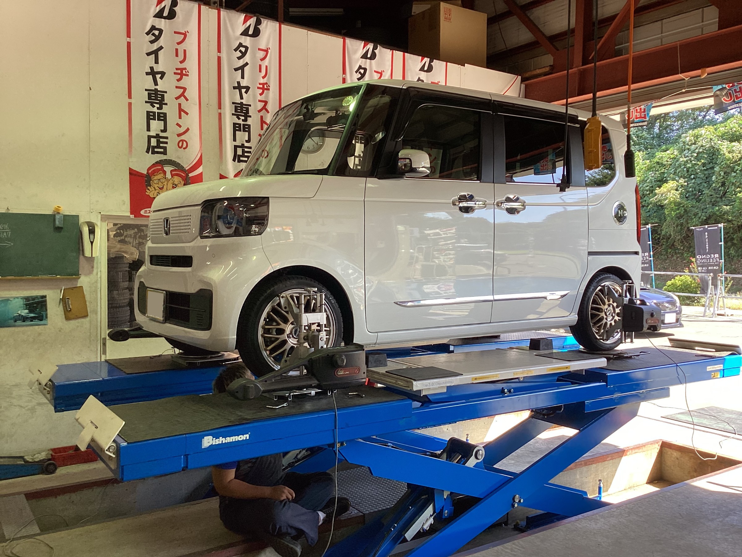 N-BOX JF6 エスペリア スーパーダウンサス | スタッフ日記 | ミスター