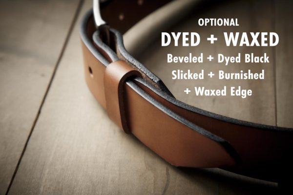 Double Tongue Leather Belt | Mr. Lentz Leather Goods