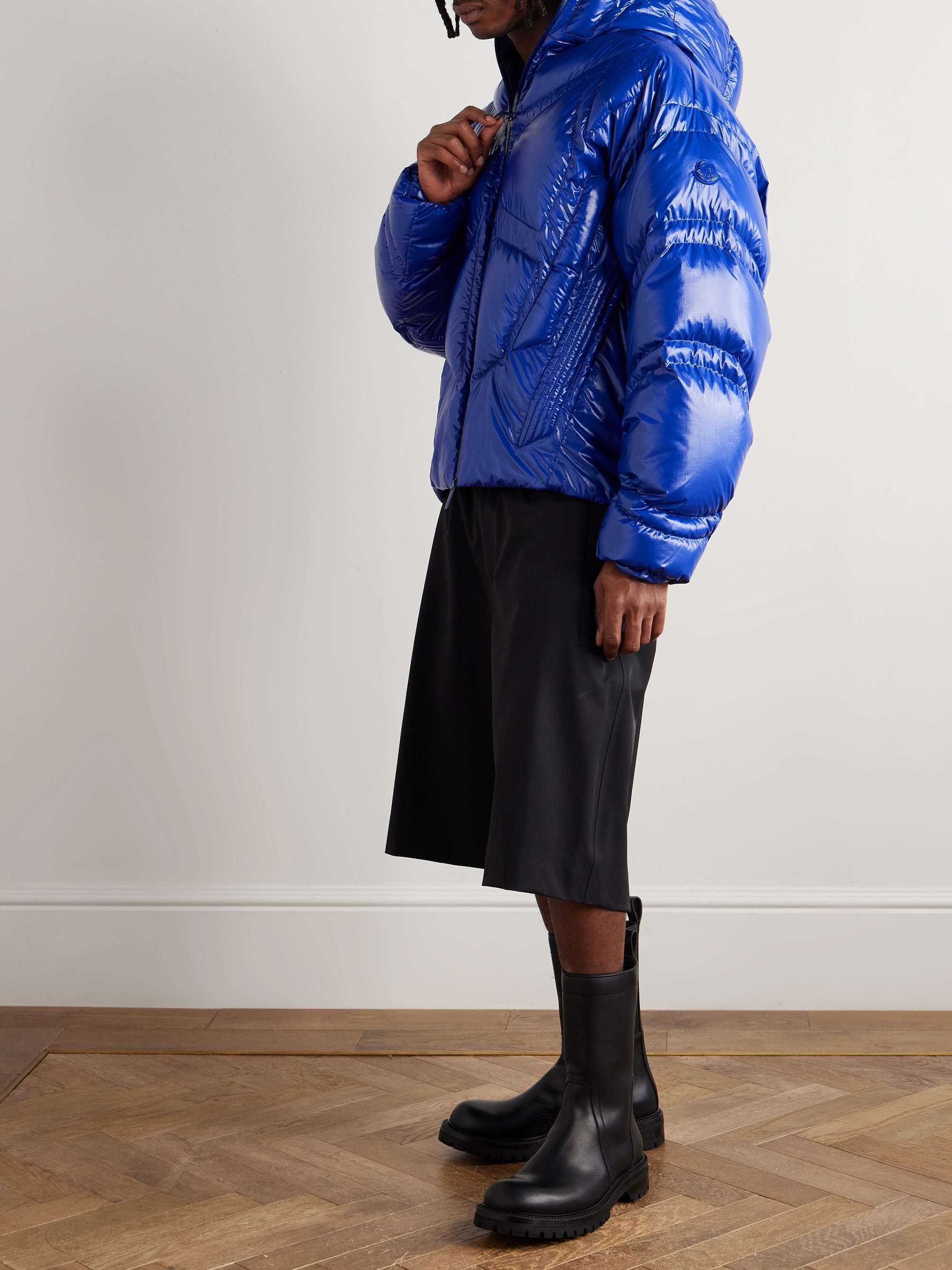 MONCLER GENIUS + adidas Originals Chambery Canvas-Trimmed Quilted