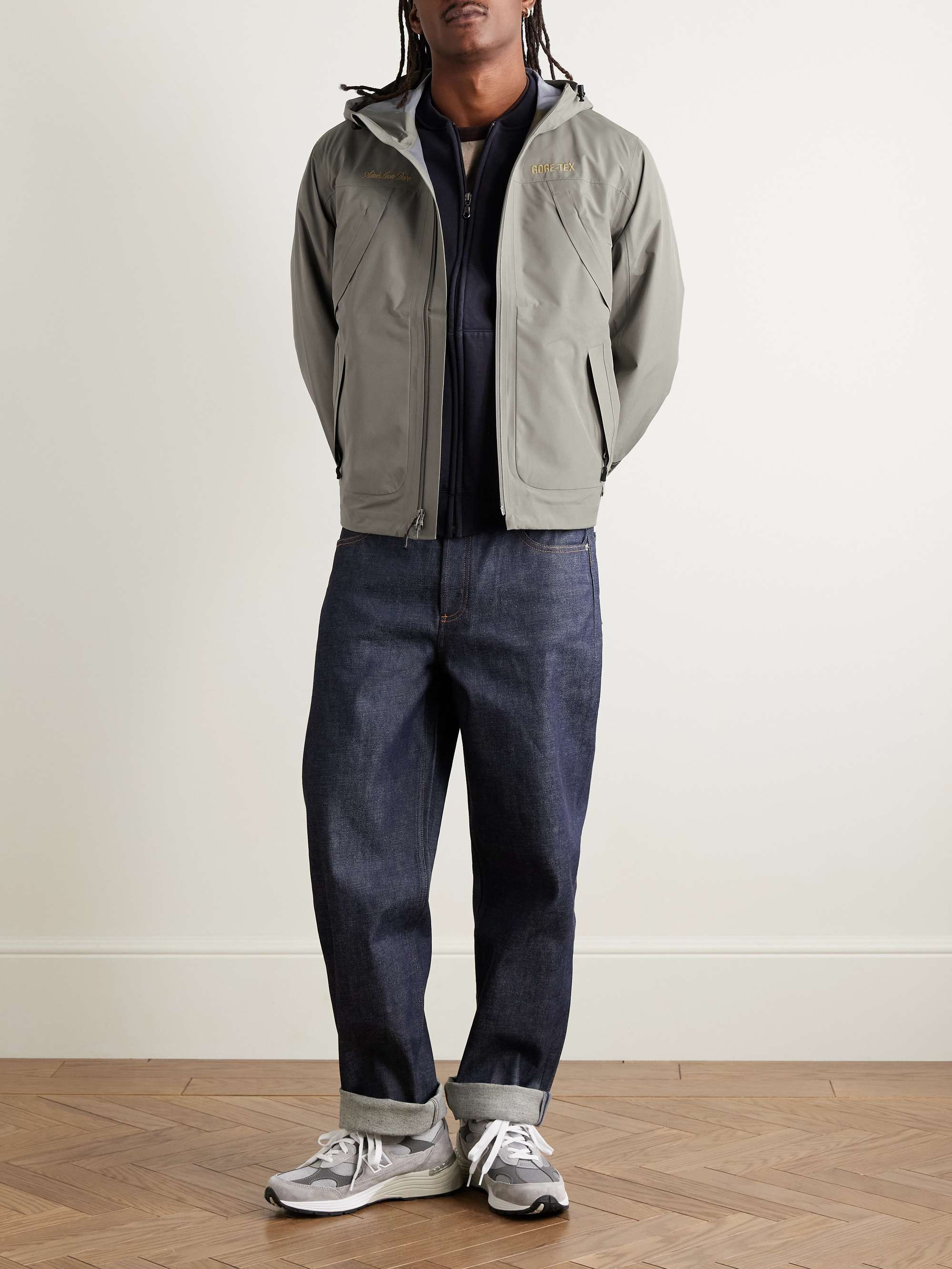 AIMÉ LEON DORE Logo-Detailed Recycled 3L GORE-TEX® Hooded Jacket