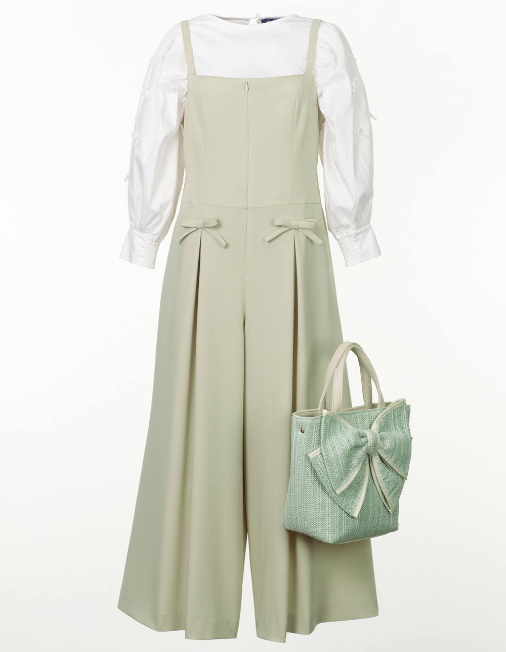 ラメ混ビスチェ風ジレ | msgracy