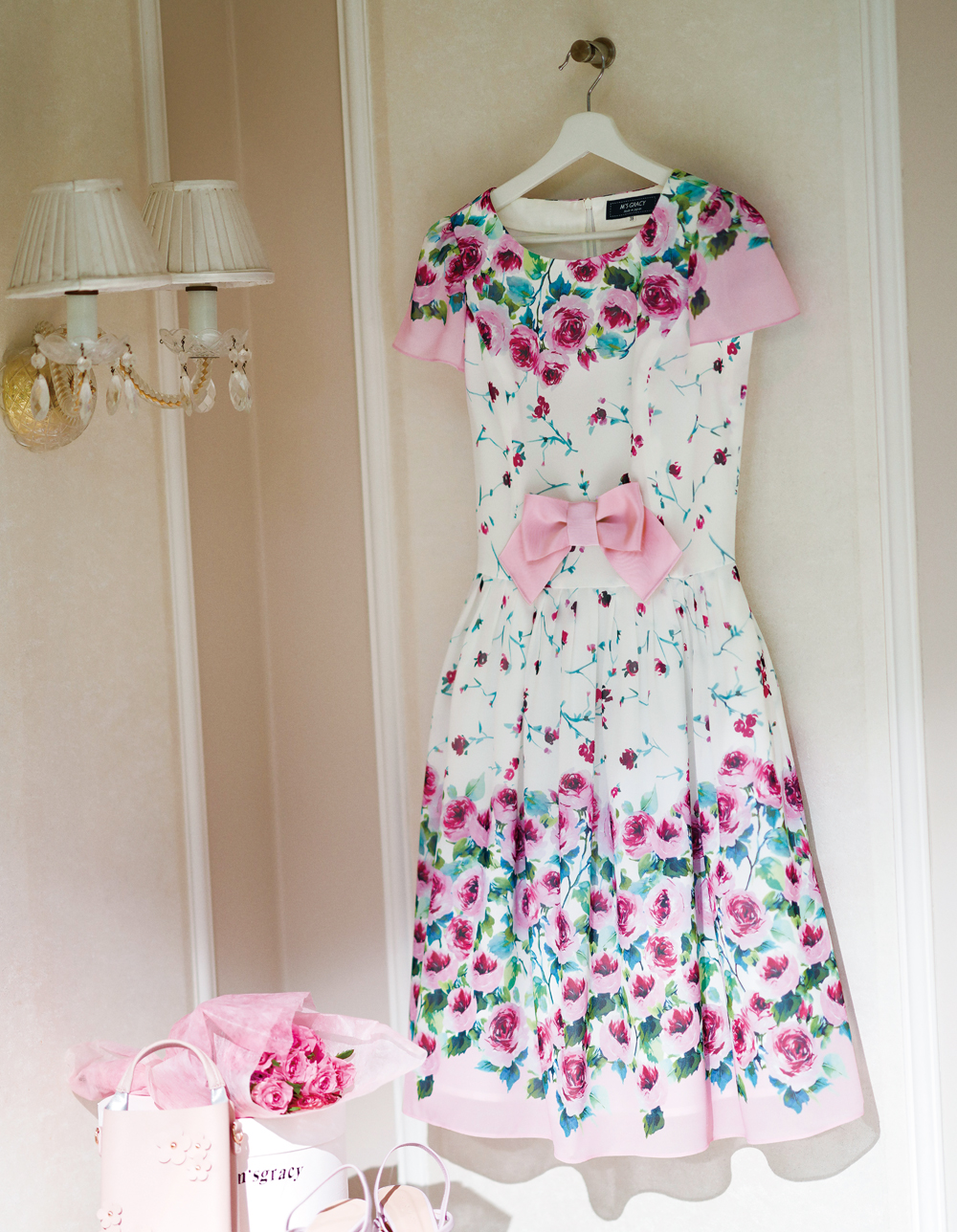 ローズプリントドレス | msgracy